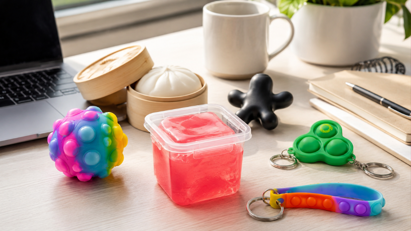 The New Stress Ball? Why Slime Works as a Modern Desk Toy